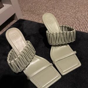 ASOS Sage Green Strappy Heels